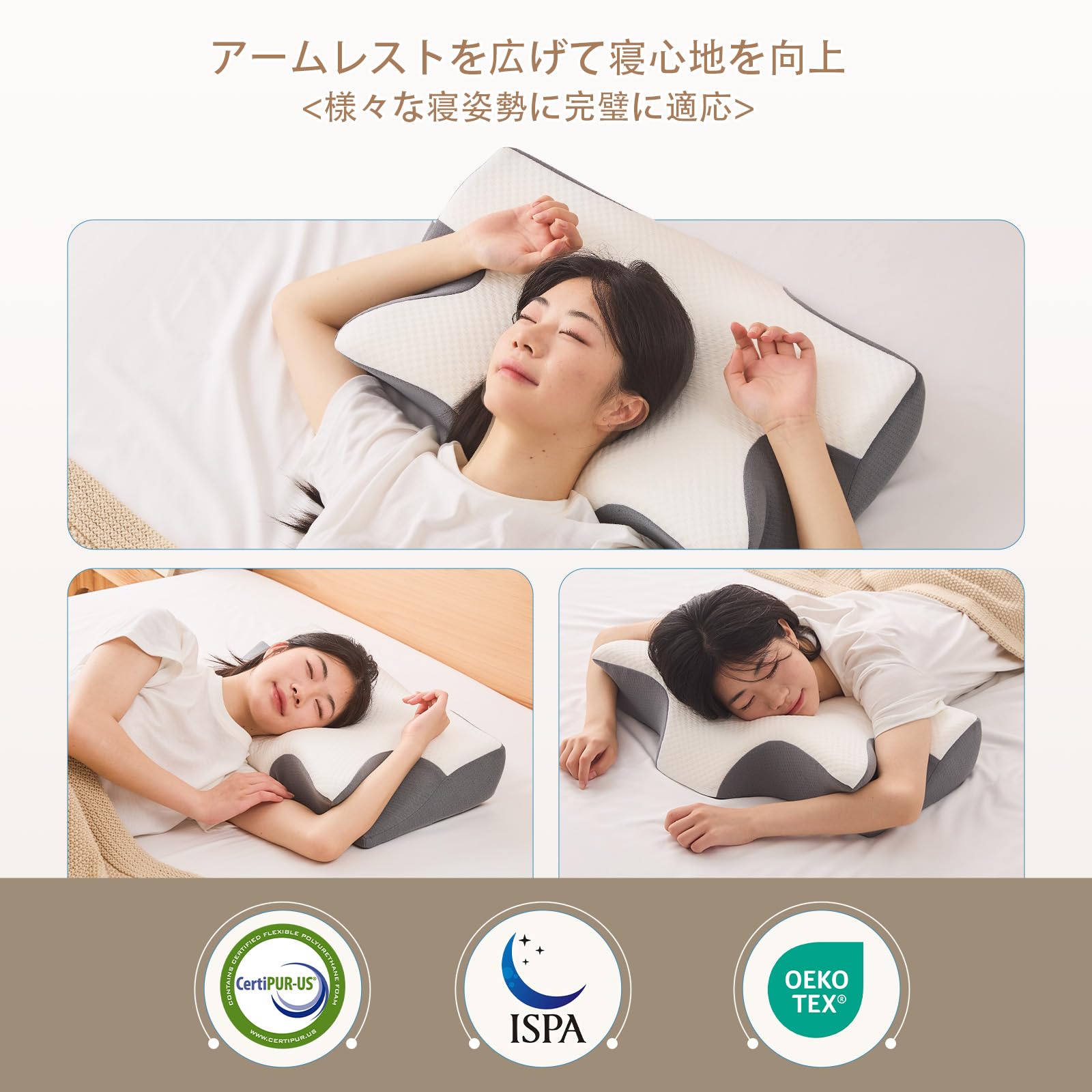 Amazon｜楽暮屋 枕 首が痛くならない まくら 低反発枕 ポリウレタン